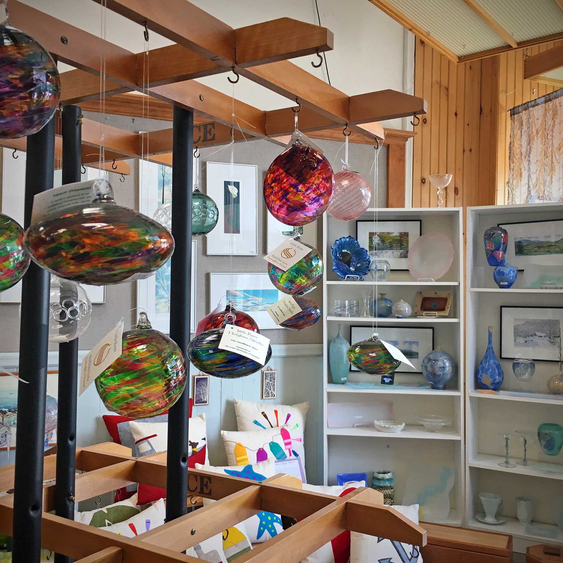 Interior Gallery Shot with Glass